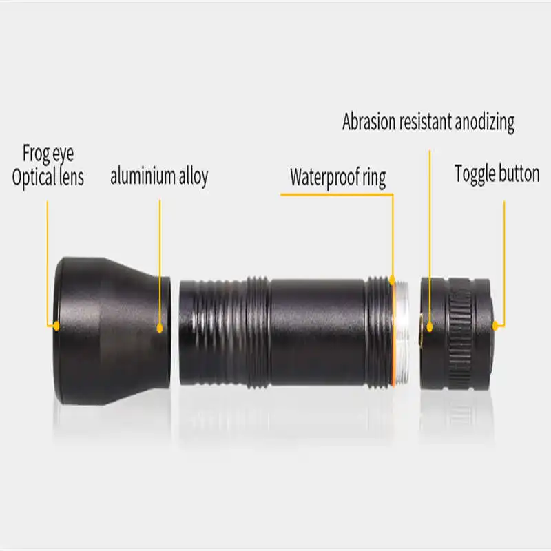Powerful lanterna led t6 Tactical Military LED Flashlight Torch Zoomable 5-Mode For 18650 Battery #3S27 (13)