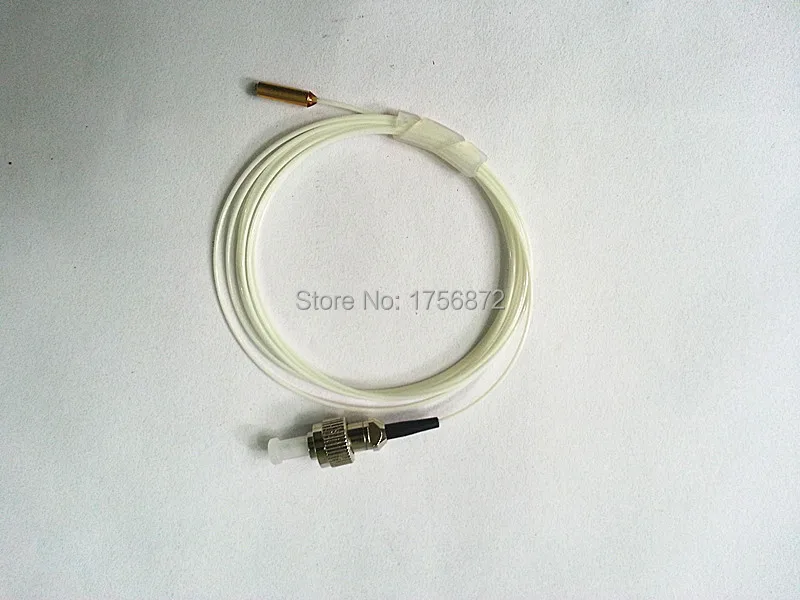 

Fiber Optic Single Core Collimator 3.2mm Gold Plated Tube Fiber Optic Collimator C-lens Collimator FC/PC Connector 0.9mm SM 2M