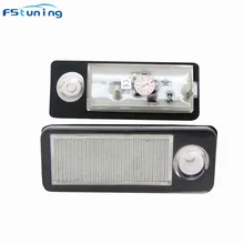 ^^Best Offers  FSTUNING led license plate light for Audi A6 C6 B Avant Wagon car plate light number plate lamp tail number lamp for Audi A6 C6  Price Compare