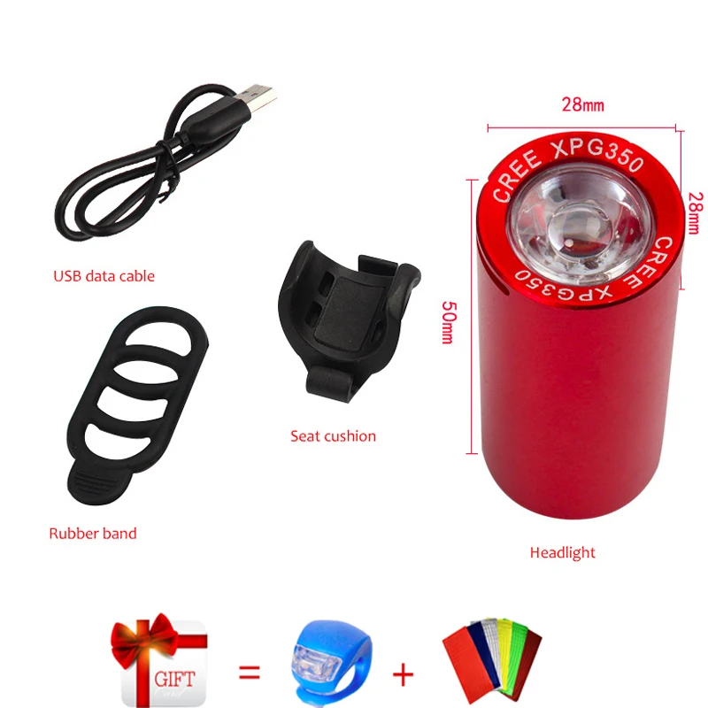 Велосипедный светильник usb Светодиодная лампа для велосипеда фара luz bicicleta delantera