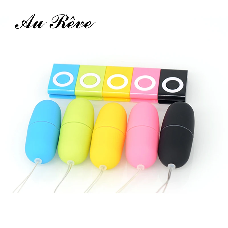 Mute Wireless Body Massager Vibrator Waterproof Vibrating Eggs MP3 font b Remote b font font b