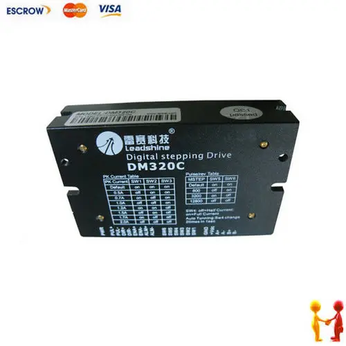 

New Microstep Digital Stepper Driver DM320C for 2/4-phase Stepper Motor