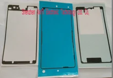 Wholesale 10X Full Set 3pcs/Set For SONY Xperia Z1 mini M51W Waterproof front /Middle frame/back Adhesive Tape Sticker