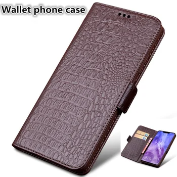 

Genuine leather wallet case card slot phone bag for Xiaomi Mi6X Xiao Mi A2/Xiaomi Mi6 flip wallet phone case standing funda capa