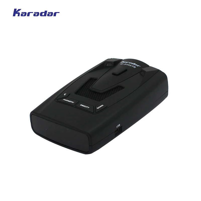 Автомобильный антирадар karadar G810STR 2 в 1 с GPS датчиком скорости для России 360