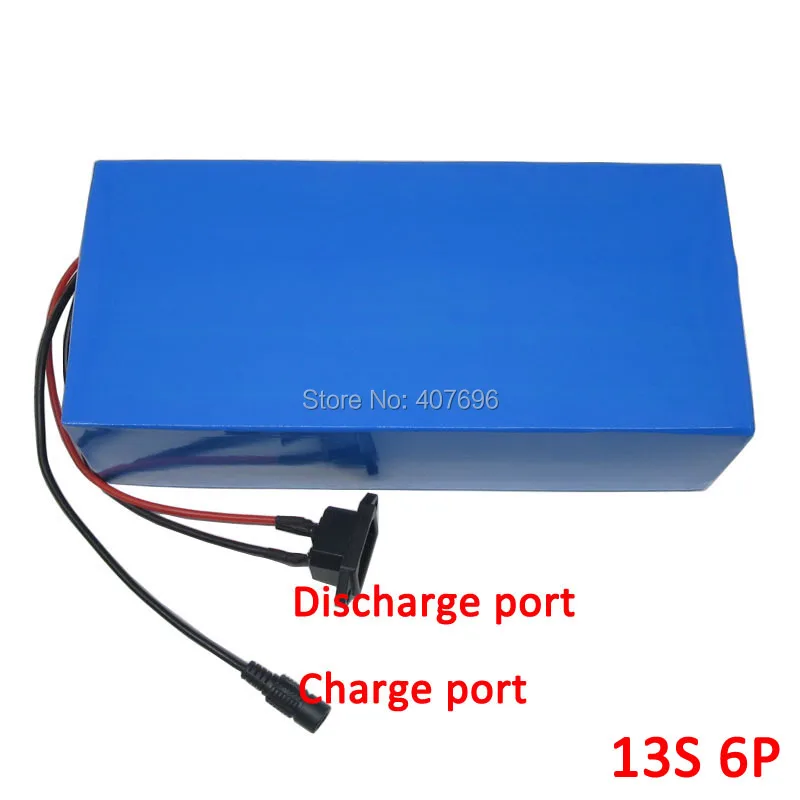 Clearance 1000W 48V electric bike battery 48V 21AH scooter lithium ion battery 48V PVC Akku use 35E 3500mah cell 30A BMS With 2A Charger 4