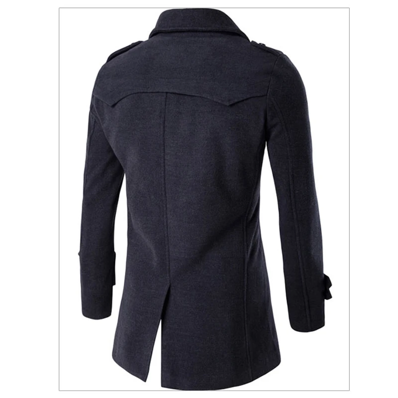 High Quality 2017 Top Sale Long Wool Coat Mens Wool & Blends Cool Winter Men Overcoats Slim Fit Winter Warm Wool Overcoats C105 High Quality 2017 Top Sale Long Wool Coat Mens Wool & Blends Cool Winter Men Overcoats Slim Fit Winter Warm Wool Overcoats C105
