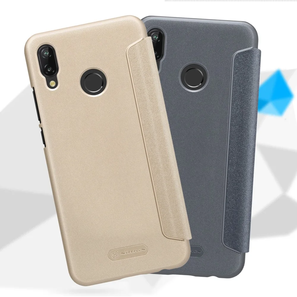 With Card Pocket PC Leather Funda For Huawei P20 Lite Business Patternd Dirt Resistant For Huawei P20 Lite case Anti Knock  (10)
