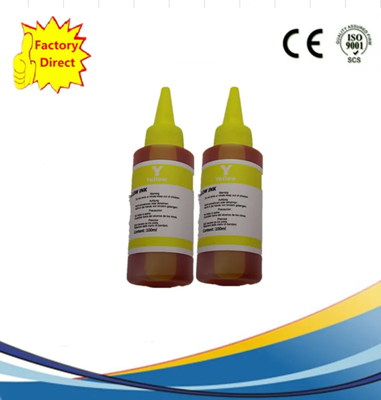 T1285 набор заправки чернил, красителей для Epson Stylus S22 SX125 SX130 SX230 SX235W SX420W SX425W SX430W SX435 438W 440W 445W СНПЧ картридж принтера - Цвет: 2Y