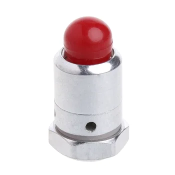 

High Pressure Safty Valve 3/8" Inch Food Aluminum Limiting Valve 1 Bar 100kPa 34mm Pressure Safty Valve 95mm