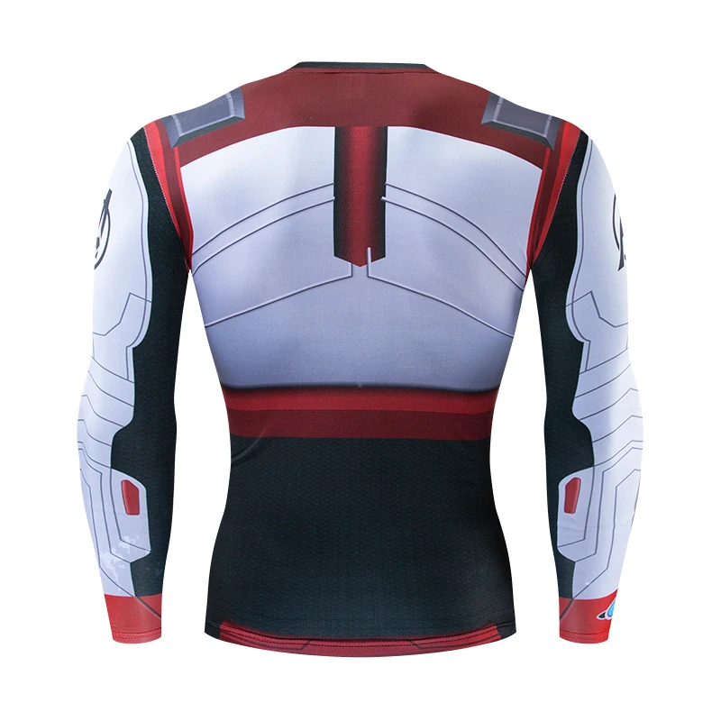 Men Avengers 4 Endgame T Shirt 3d Printed Tops Sport Quick Drying Breathable