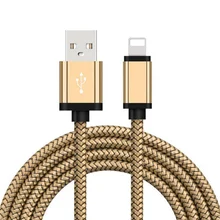 Зарядное устройство, кабель для синхронизации данных, освещение для iphone XS MAX XR X 8 7 6 6S Plus, нейлон, 8-контактный, для iPad Mini, короткий шнур для зарядки, 1 м, 2 м, 3 м