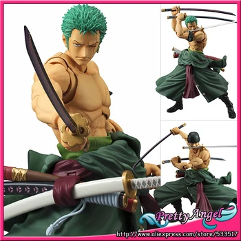 

PrettyAngel - Genuine Megahouse Variable Action Heroes One Piece Roronoa Zoro Action Figure