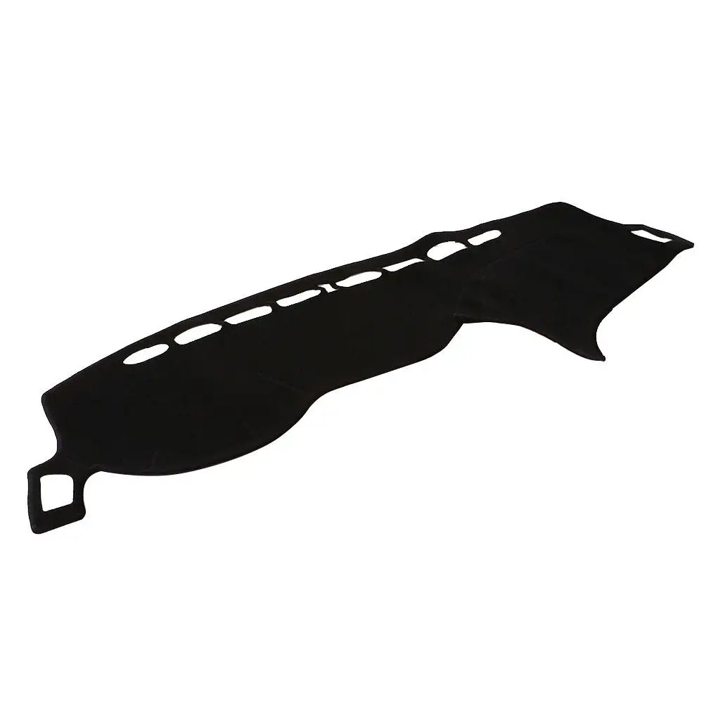 

Felt Fabric Silicone Slip Dashboard Cover Sun Cover Pad Dashboard Mat Black Car Accessories Shades Dash Mat Pad