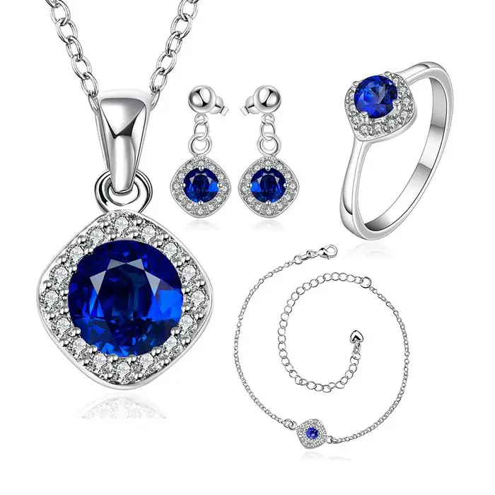 

LKNSPCS780-B 925 sterling silver jewelry set, fashion jewelry set A037-C Earring 430 Necklace 465 Ring 327-8 /dnsameza dzkamqra