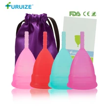 2pcs(S+L) Menstrual cup Medical Grade silicone lady cup Copa menstrual Feminine hygiene women cup good than pads Menstrual cup 11 11 menstrual cup sterilizer copa menstrual feminine hygiene menstrual cup medical grade silicone lady menstruation aneercare