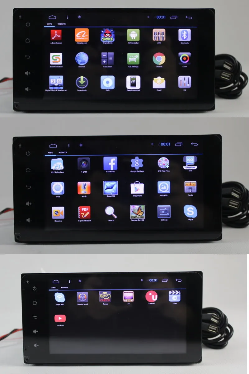 7" Car Android HD Touch Screen For Toyota Fun Cargo 2000-2004 Radio Player GPS NAVI TV Multimedia vehicle gps