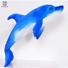 BOLAFYNIA Children Plush Stuffed Toy Dolphin simulation ocean animal Baby Kids Toy for Christmas Birthday gift free shipping emulate tiger plush animal stuffed toy gift for friend kids children kids boys birthday party gifts zoo king