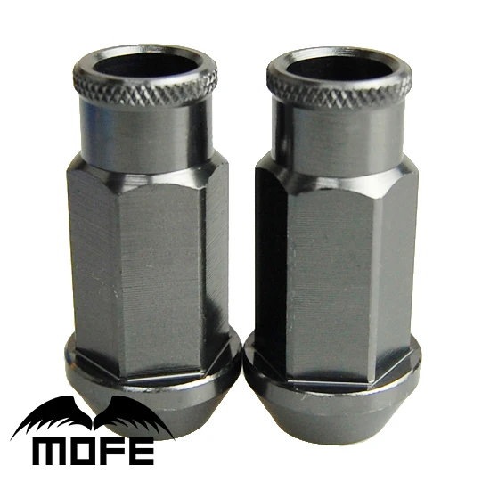 

Mofe Racing Light Weight 20PCS/SET Aluminium Racing Car D1 -SPEC Wheel Lug Nuts M12 * P1.5 Titanium
