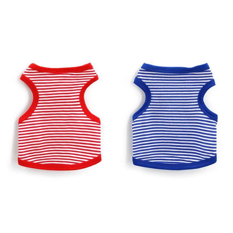 

Striped Dog Vest Pet Shirts For Dog Clothes Summer Small Medium Dogs Pets Clothing For Dogs Shirt Pet Clothes Cat Costume Chihua