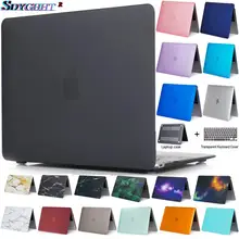 Чехол для ноутбука Apple MacBook Air Pro retina 11 12 13 15 для mac book Pro 13,3 15,4 дюймов с сенсорной панелью+ подарок
