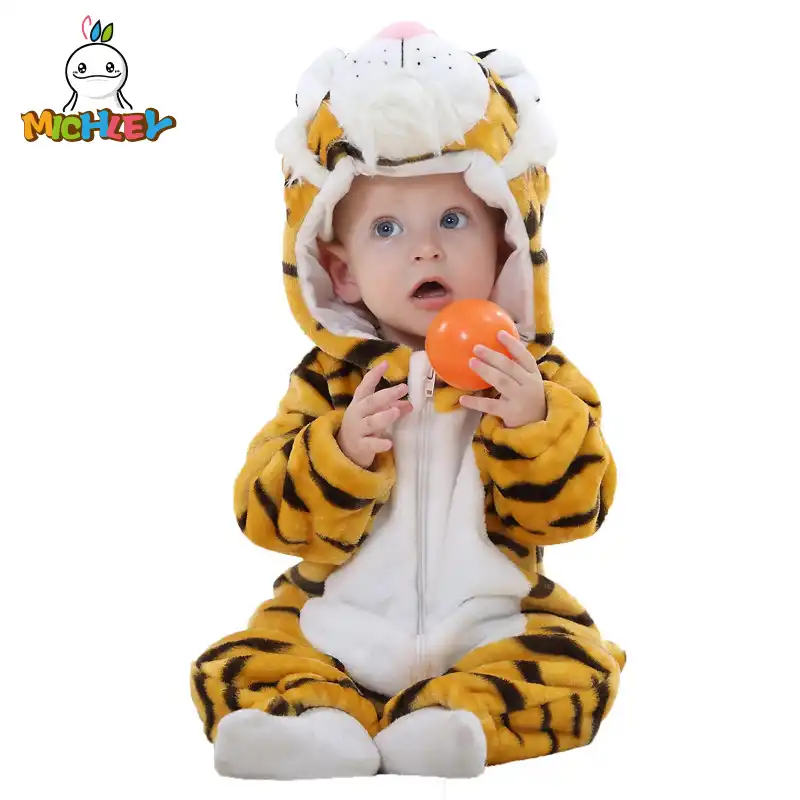 MICHLEY Baby Unisex Flanell Babykleidung m/ädchen und Junge Pyjama kost/üm Bekleidung f/ür Kinder von 0-24 Monaten
