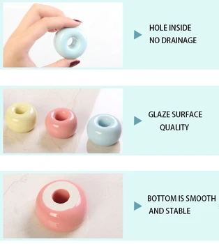 

Toothbrush Storage shelf table ceramic toothbrush holder Locker Rack Entrepreneurial toothbrush holder