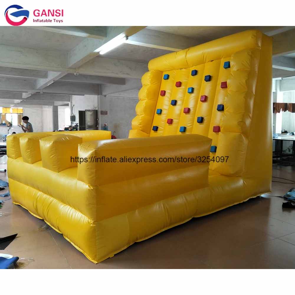 Outdoor inflatable rock climbing wall carnival game foradult and kids with low price | Игрушки и хобби