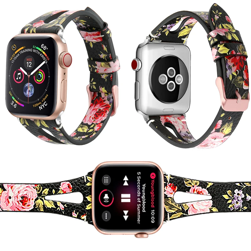 

Watch Strap Leather Follower Watch Band for Apple Watch Series 1/2/3/4 38mm 42mm Smart Watch Band for iwatch 1/2/3/4 Bracelet