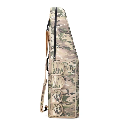 130 см чехол для боевой винтовки страйкбол Пейнтбол саморезы Пистолет Чехол карабин сумка - Цвет: MC