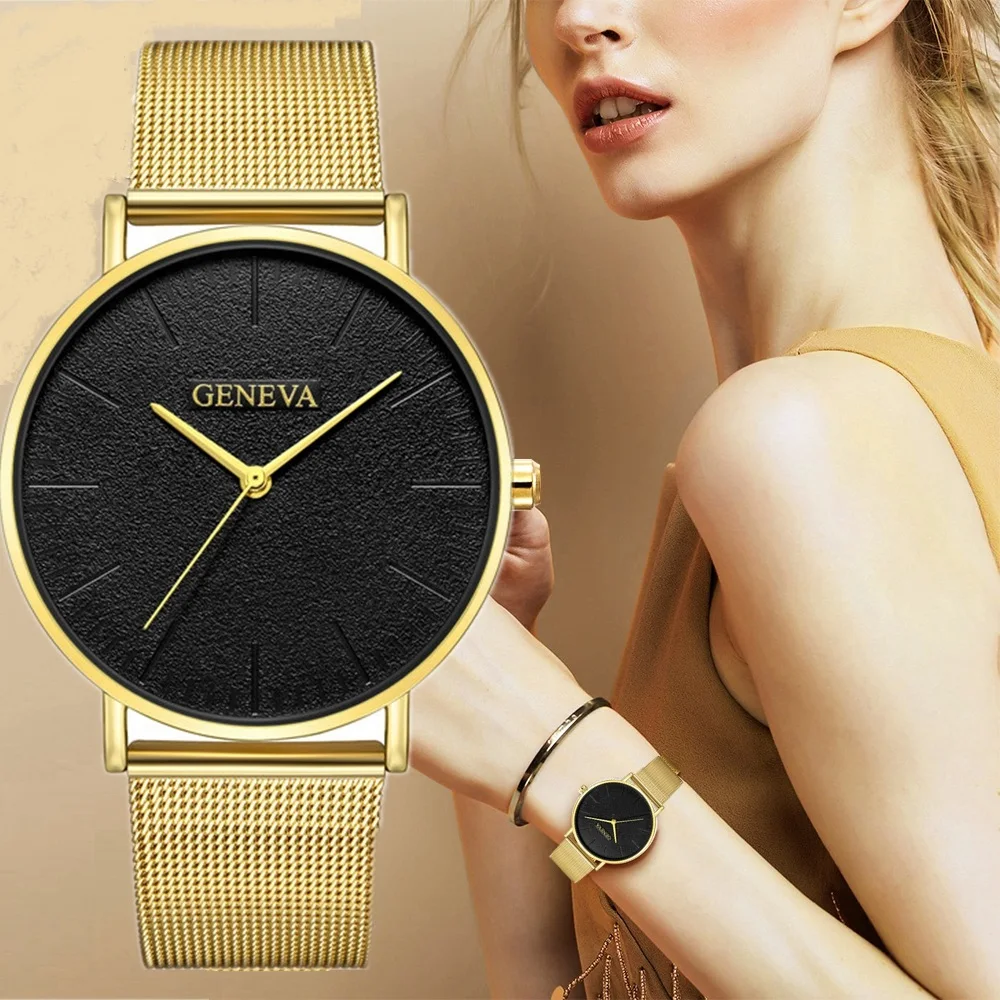 

Womens Watches Top Brand Luxury Wrist Watch Women Watch Women's Watch Fahsion Gold Clock bayan kol saati reloj mujer relogio