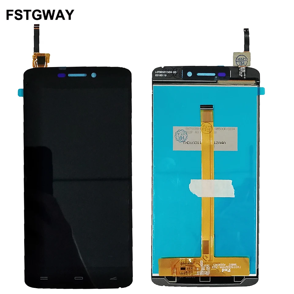 

FSTGWAY For 5" inch Energy phone Max 4000 LCD Display+Touch Screen LCD Digitizer Glass Panel Replacement+Free Tools