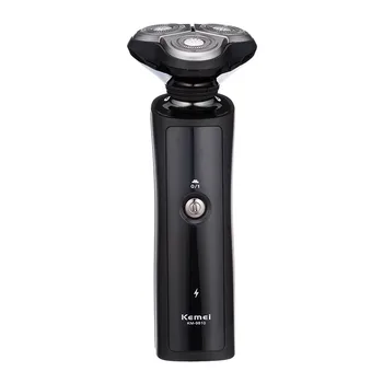 

kemei rechargeable electric shaver men shaving machine beard razor hair trimmer face care 3D floating shaver men grooming