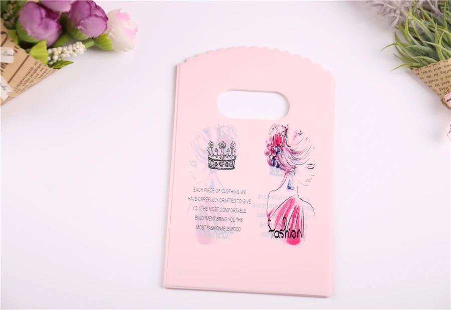Дизайн 50 шт./лот 9*15 см роскошные розовые модные упаковочные сумки с короной маленькие подарочные сумки для дня рождения