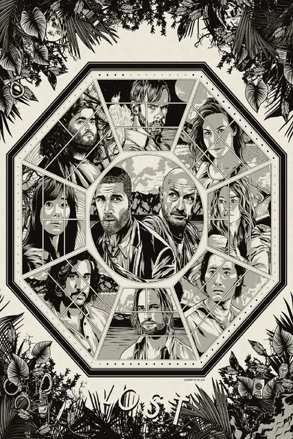 

Matthew Fox Terrance Quinn Lost TV Series Art Silk Fabric Poster 36" x 24"