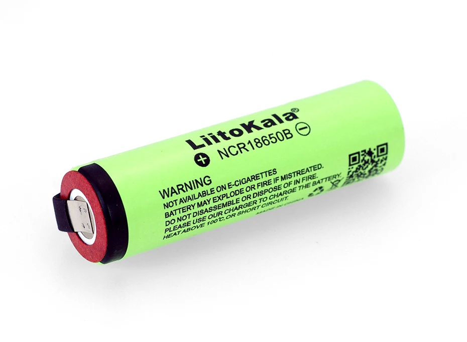 1-10 шт Liitokala NCR18650B 3,7 V 3400mAh 18650 перезаряжаемый литиевый аккумулятор для батареи+ Сделай Сам никелевый элемент