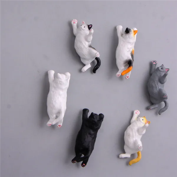 Cute Japan Cats Dogs Funny pets Fridge Magnets Pvc toys figures - 3