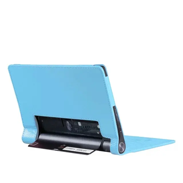 Чехол для YOGA Tab 3X50, Ультратонкий чехол из искусственной кожи для lenovo YOGA Tab 3 X50L X50M, чехол для планшетного ПК+ 3 бесплатных подарка - Цвет: style1 sky blue