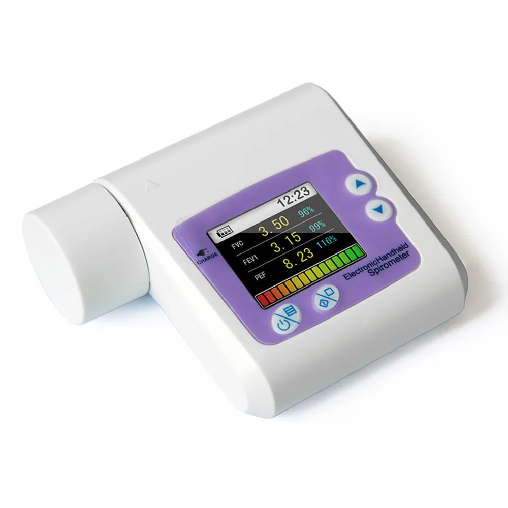 CONTEC SP10 цифровой спирометр Легочное Дыхание диагностический виталограф Спирометрия микро-стимулирующая объемная система PEF FEFV1 FEF