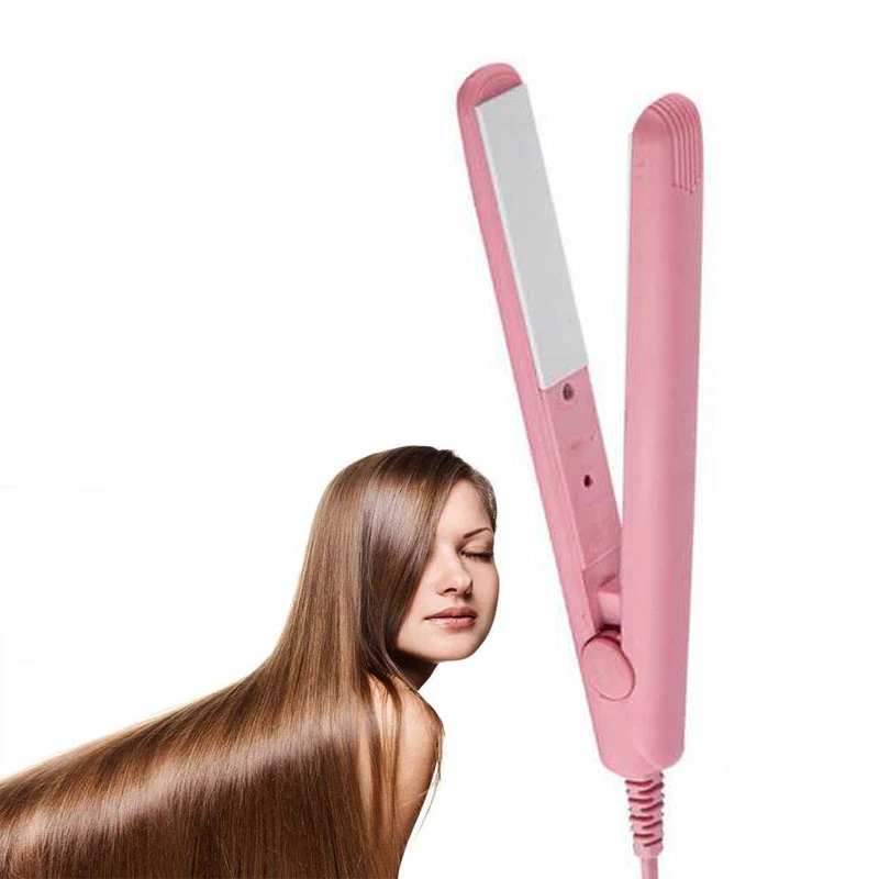 mini ceramic hair straightener