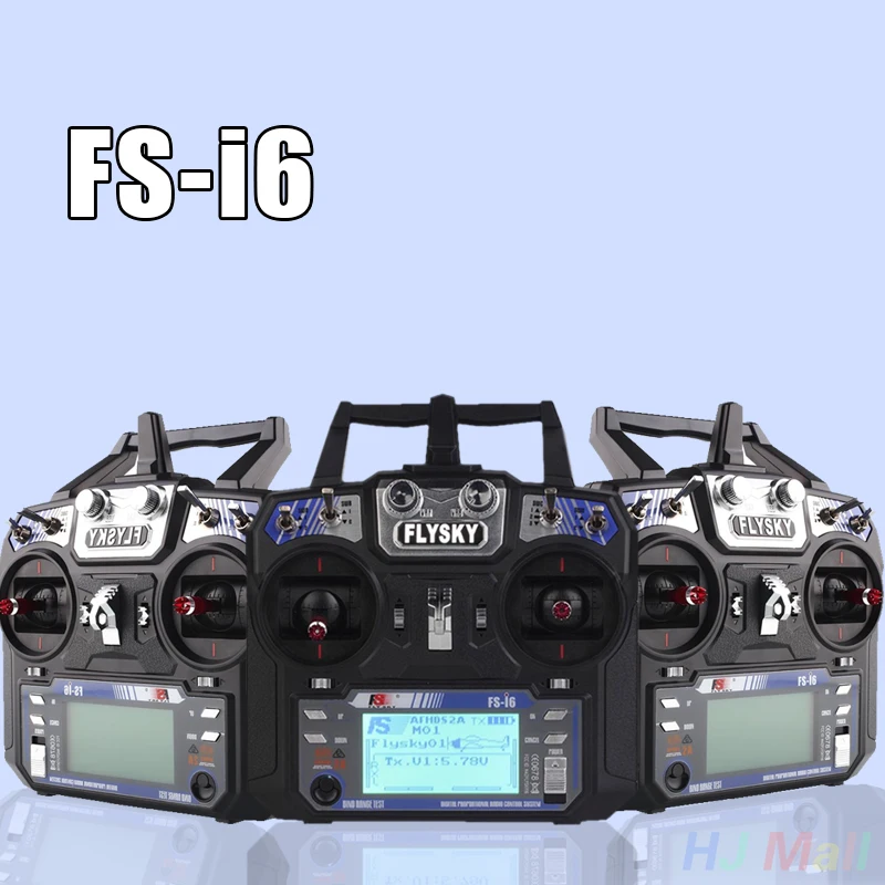 

Transmitter Black FS-I6 Drone RC Flysky Controller Toy Helicopter Quadcopter Plane Receiver Glider