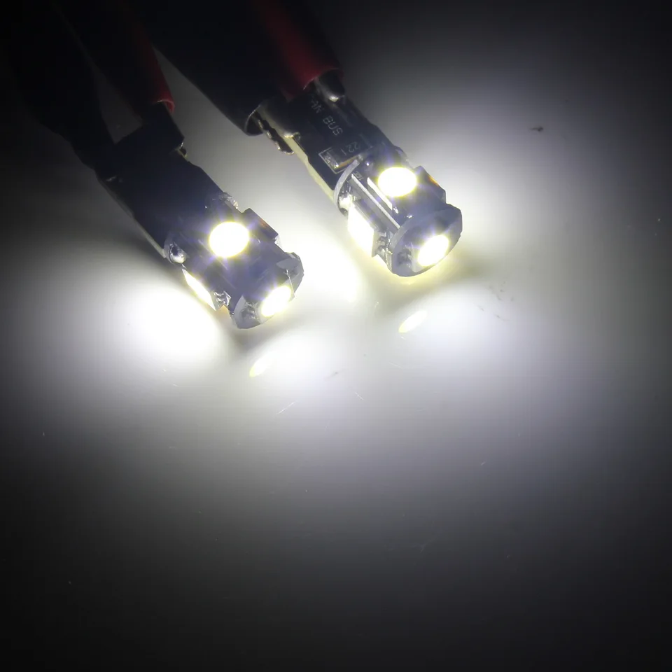 ERROR FREE CANBUS 8 SMD LED XENON HID WHITE W5W T10 501 SIDE LIGHT BULBF1 GNCA
