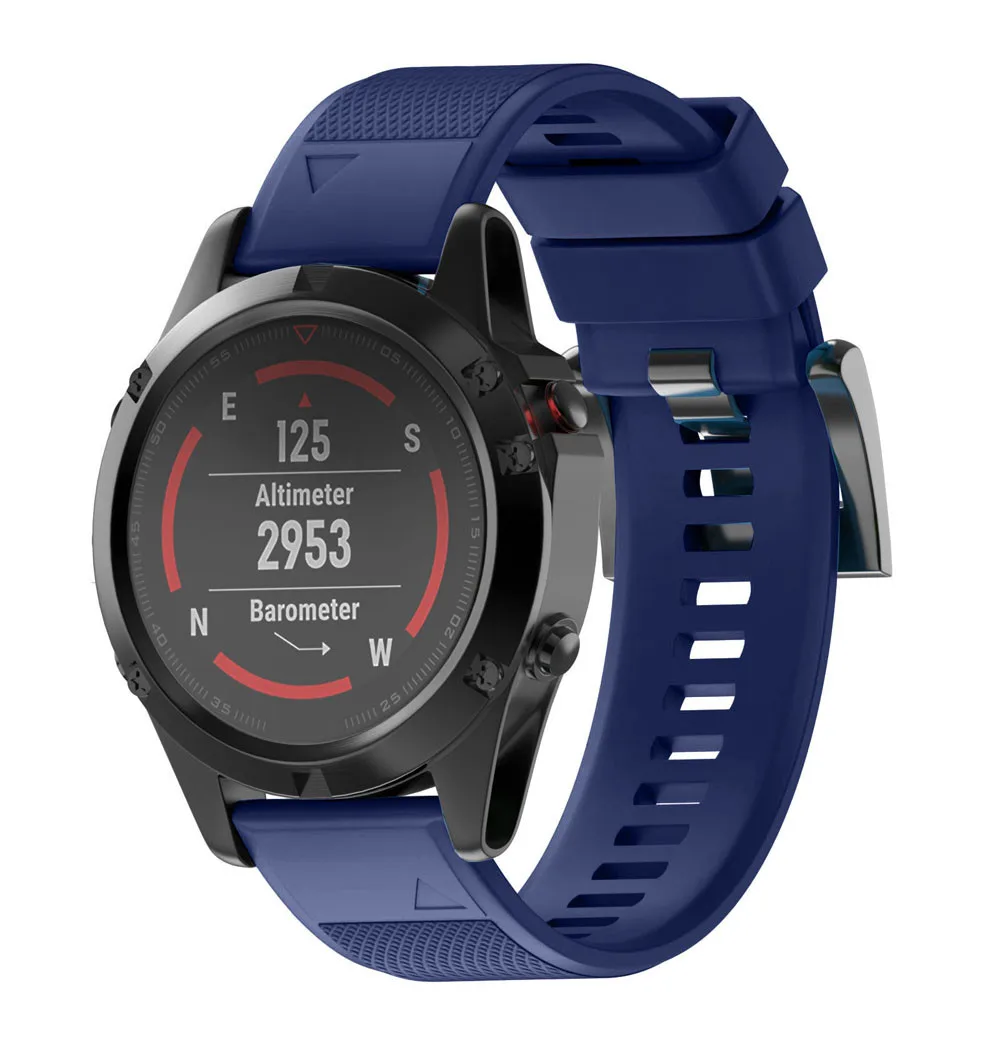 Замена Silicagel быстрая установка ремешок для Garmin Fenix 5 gps часы SmartWatch Watachband Спортивные товары аксессуары