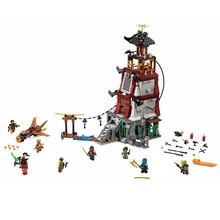 Lepin 06037 Compatible Ninjagoes Minifigures The Lighthouse Siege 70594 Building Bricks Ninja Figure Toys For Children