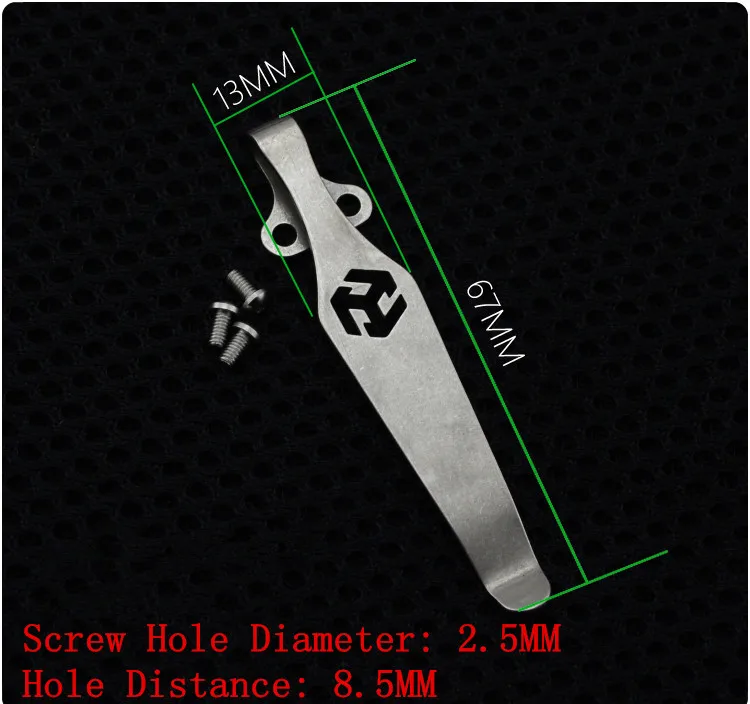 NEW EDC DIY Knife Material TC4 Titanium Alloy Knife Belt Clip Flashlight K Sheath Multi Tools Pocket Clip For Knife Multi Tools NEW EDC DIY Knife Material TC4 Titanium Alloy Knife Belt Clip Flashlight K Sheath Multi Tools Pocket Clip For Knife Multi Tools