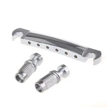 Musiclily ABR-1 estilo tune-o-matic guitarra eléctrica puente cordal para Gibson Les Paul engranaje partes de guitarra, cromo Negro de oro