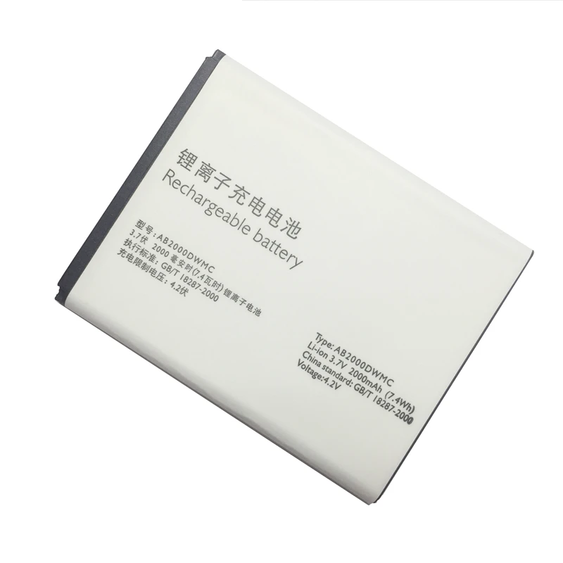 MaleCrane Сейф стабильный смартфон Батарея 2000 мАч AB2000DWMC для PHILIPS Xenium T939 W930 W8578 D822 |