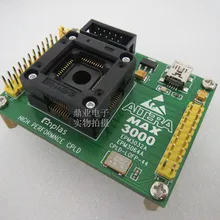 EPM3064A EPM3032 XC9536 LQFP44 burn-в гнездо золотое покрытие тестовая плата для интегральных схем сиденье Тесты гнездо Тесты скамья