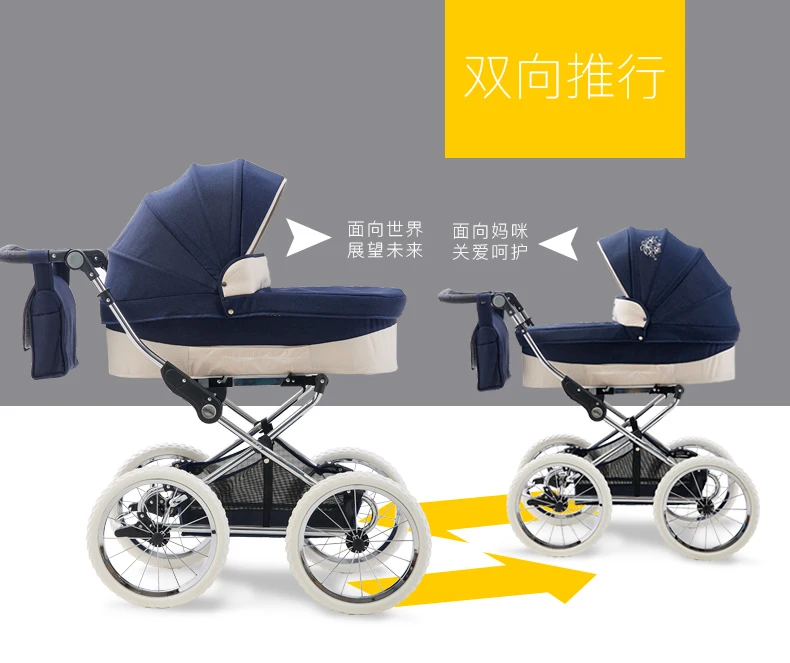 Coolbaby, европейская детская коляска, двухполосная, снижающая вибрацию, коляска, роскошная, высокопрофильная, BB коляска, babe, четырехколесная тележка