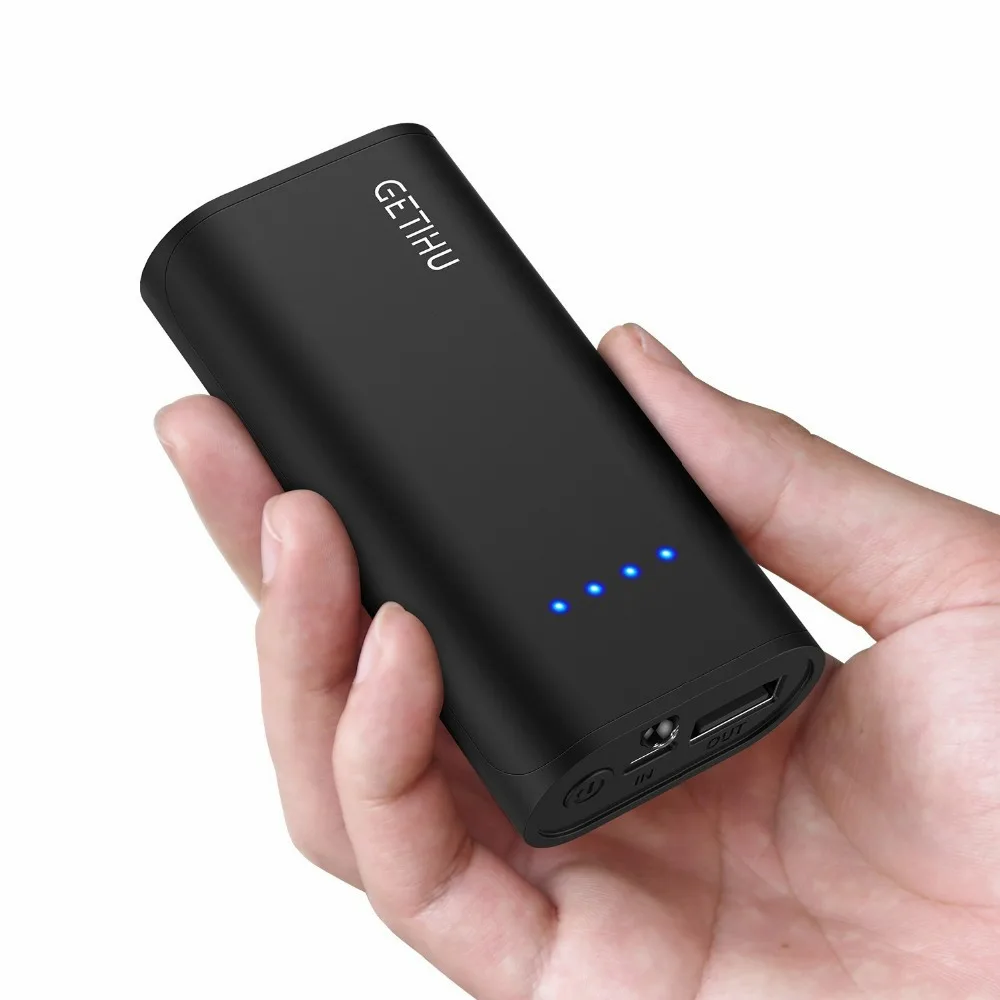 INIU 5200mAh Mini Power Bank 2.4A USB Portable Charger Powerbank For